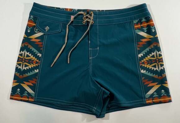 Birdwell Beach Britches Other - Birdwell Beach Britches x Pendleton Women's Birdie Boardshorts Size 8